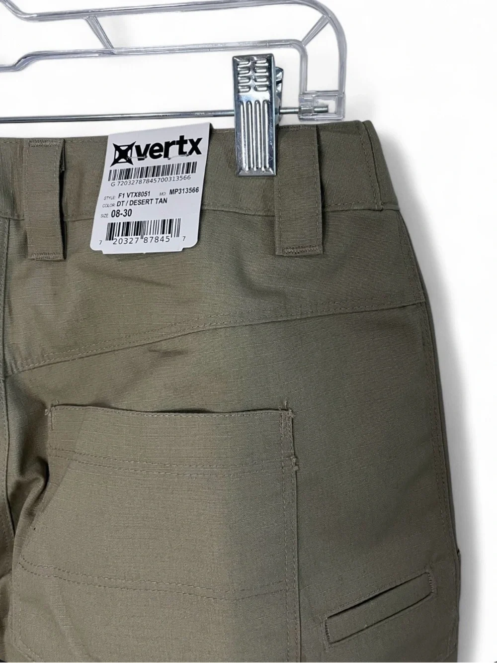 Vertx Tactical Utility Pants Women’s Size 8 Desert Tan Straight Leg Cargo NWT